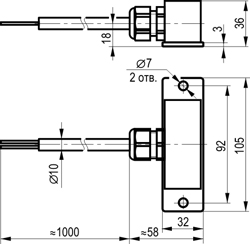 Габариты MS GE1A-21